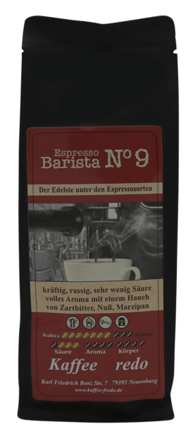 Espresso Barista No. 9 - Ganze Bohnen